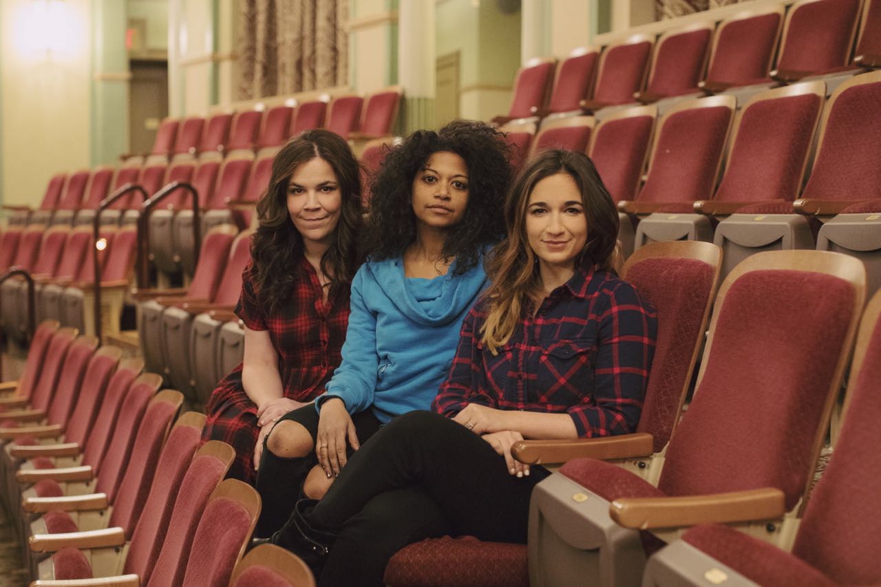 Lindsay Mendez, Rebecca Naomi Jones, and Sas Goldberg